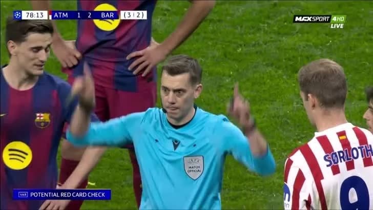 đź”´ Was Eric GarcĂa Robbed? The Red Card That Turned Barcelona’s UCL Night Into Chaos