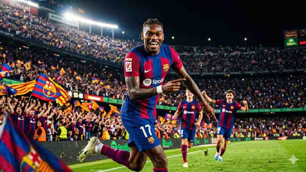 Barcelona Consider Bold Move for Rafael Leão After Left-Wing Reset