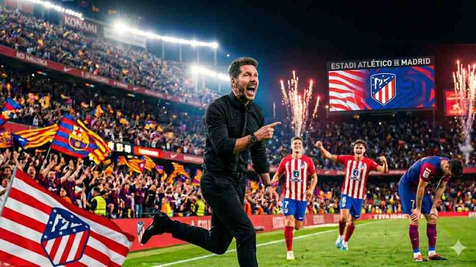 Barcelona vs Atlético Madrid: Red Card, Yamal Masterclass, and UCL Exit as Simeone’s Side Hold Firm