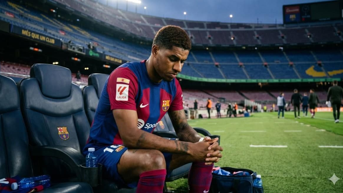 Barcelona Decide Against Signing Marcus Rashford After Loan Spell