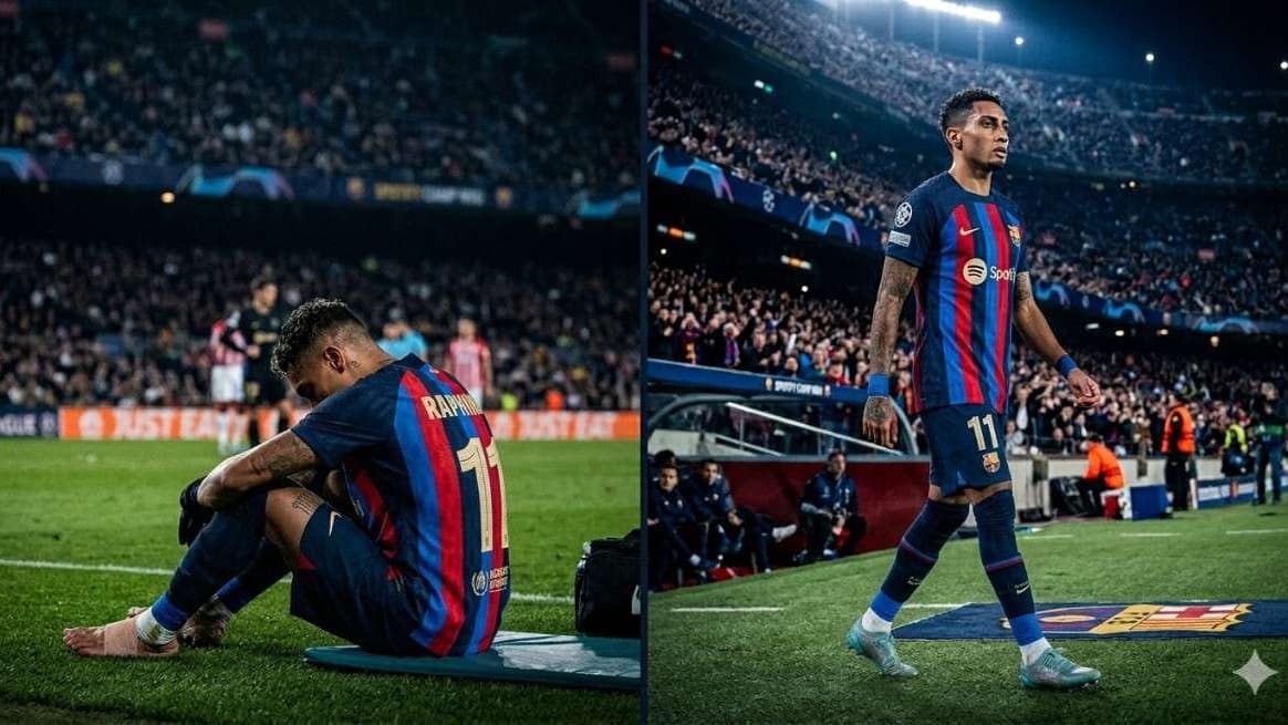 Barcelona receive Raphinha boost ahead of crucial league match