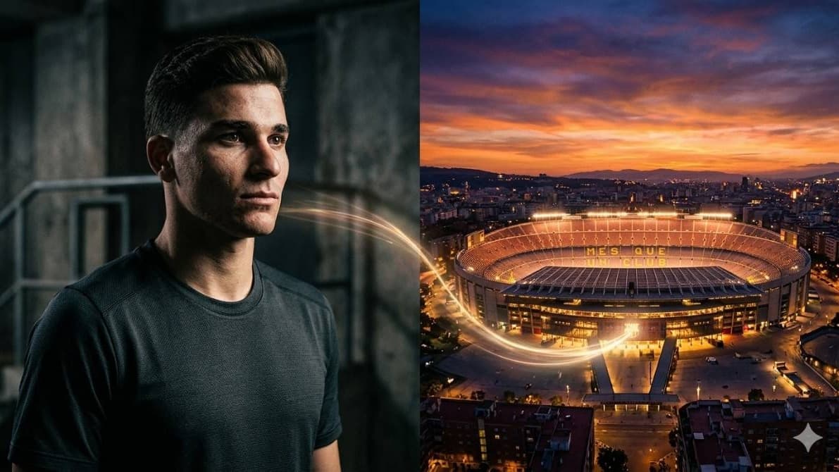 Julian Alvarez Makes Move in Barcelona as Transfer Talk Intensifies