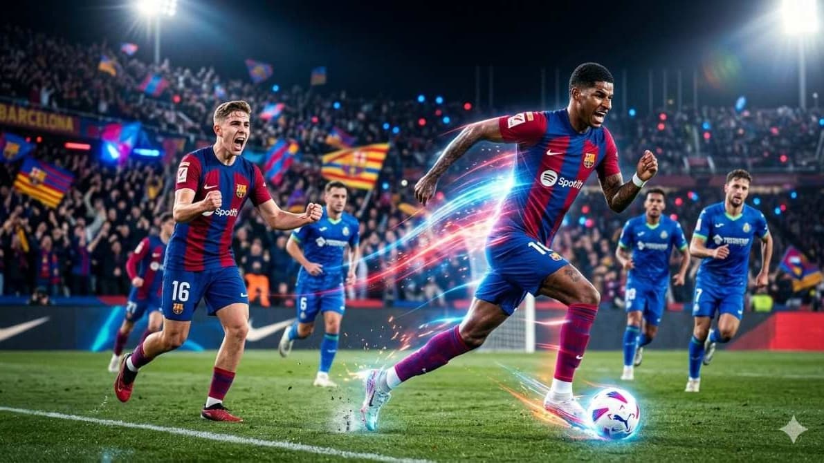 Barcelona send strong message after rivals slip with win over Getafe